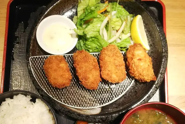 カキフライ定食