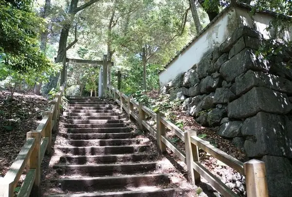 大手門跡に到着！