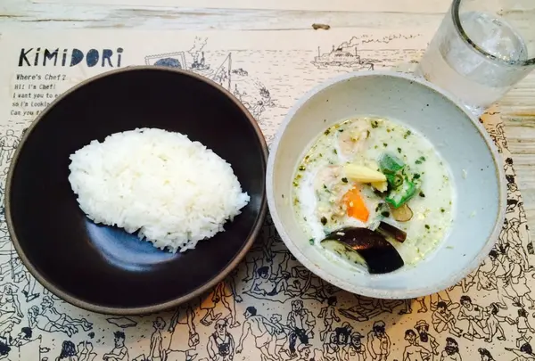 グリーンスープカレー 1300円