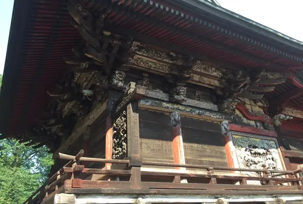 社殿の彫刻