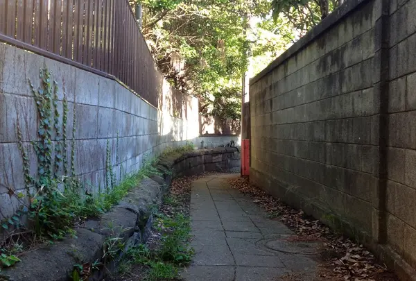 無名の路地裏