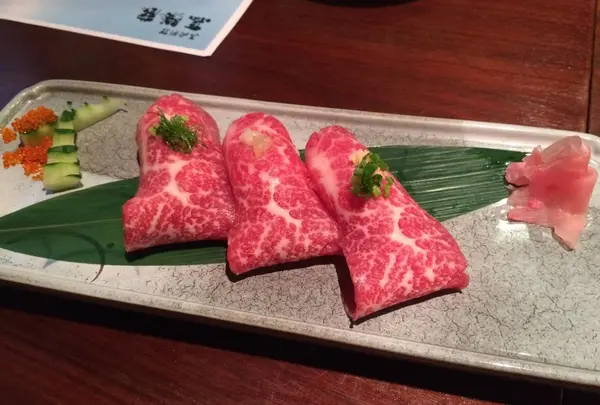 馬肉のにぎり