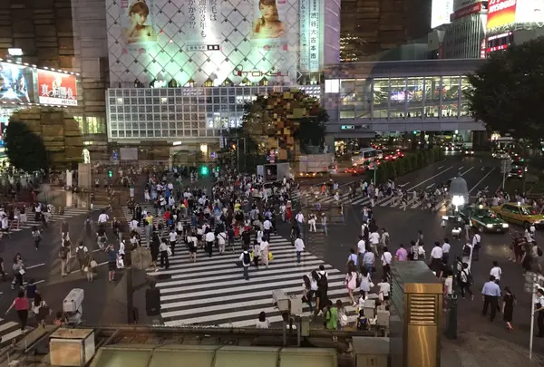 渋谷スクランブル交差点の写真・動画_image_40091