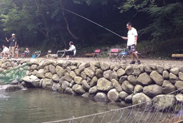 やまめの釣り堀♫