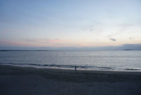 すぐ下は森戸海岸