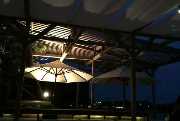 夜になると幻想的♡