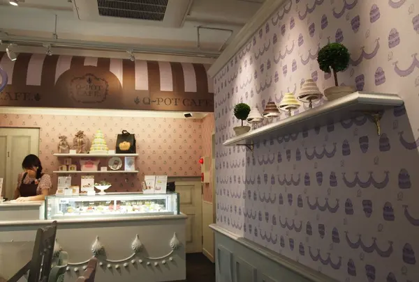 かわいすぎる店内。