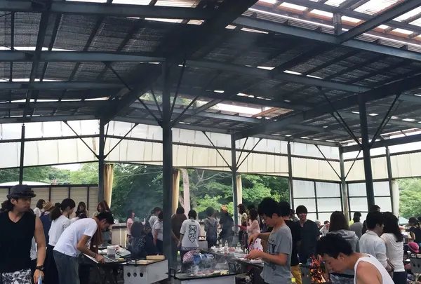 雨が降っても安心のBBQ!!