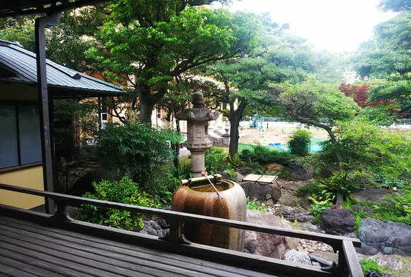 和館からの眺め