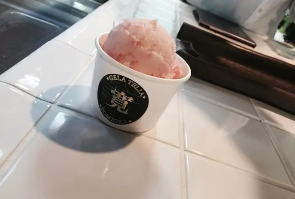 おしゃれな店内で…