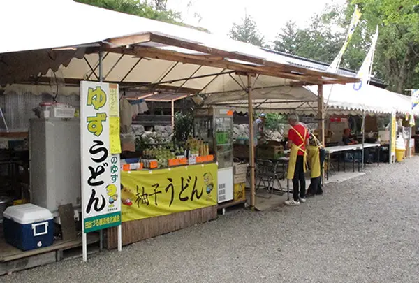 地元の名産品も