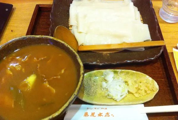 カレーせいろ(ひもかわ)
