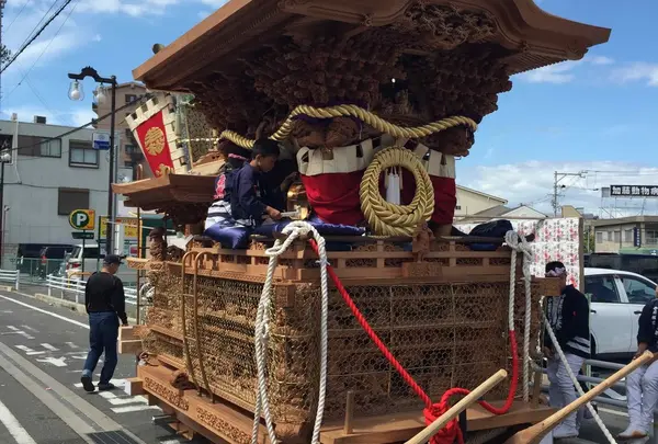 ”だんじり”のアップ！