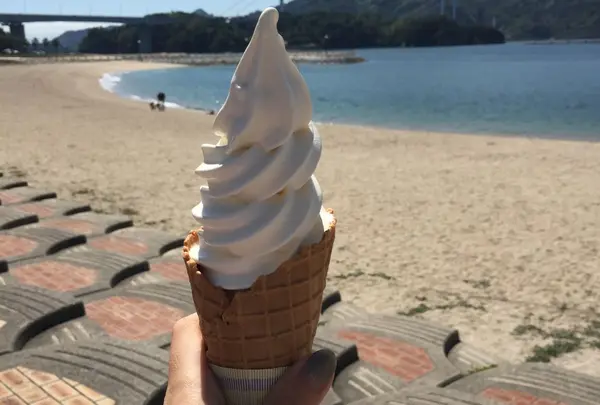 伯方の塩ソフトクリーム