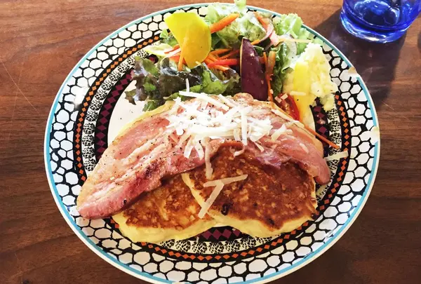 チーズパンケーキプレート
