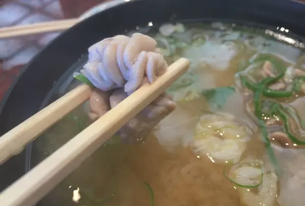 白子のお味噌汁…♪
