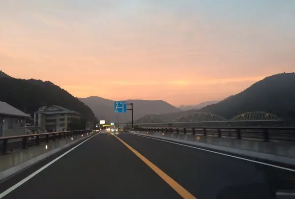 那智勝浦の何気ない道