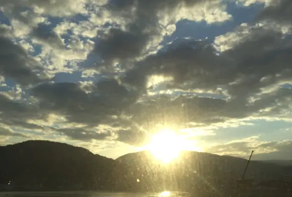 夕日が素敵