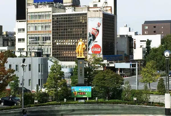 2階からみると