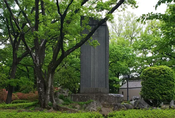 駅の直ぐに佐野城跡
