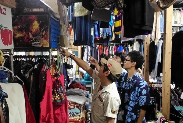 値札のない古着屋