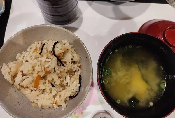 炊き込みごはんまでしっかり完食😋