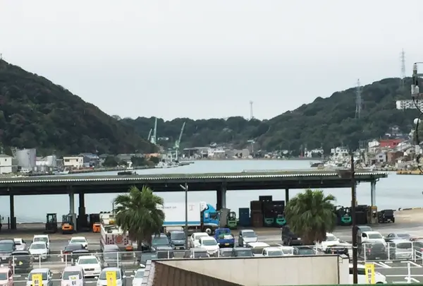 ホームからの眺め
