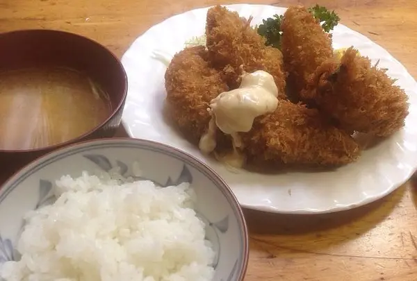 カキフライ定食 ¥1500