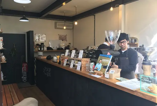 美味しいcoffeeを頼みましょう