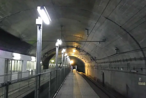 土合駅（下り線ホーム）