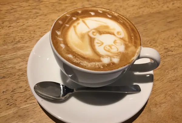 テンションがあがるラテアート♡