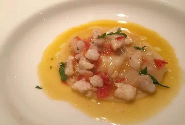 甘鯛のラビオリ