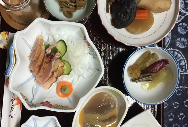 民宿 焼畑のご飯