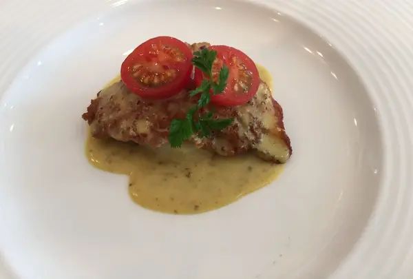 バルバリー鴨胸肉のピカタ