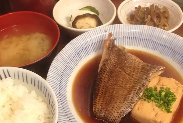 黒ムツの煮付け定食 ¥1600