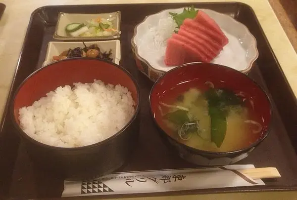 上まぐろ刺身定食 ¥1300