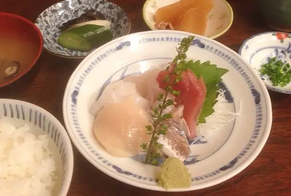 お刺身定食 ¥1500