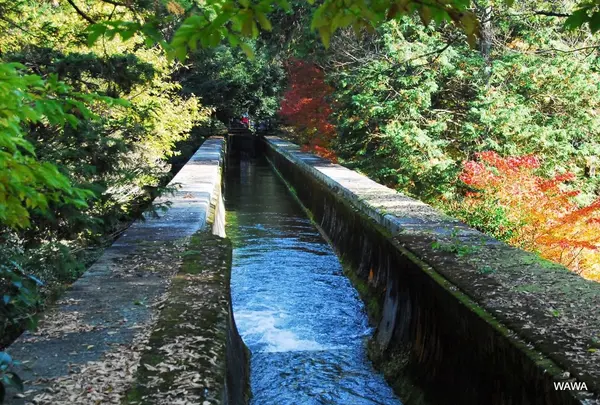 南禅寺水路閣の上部水路