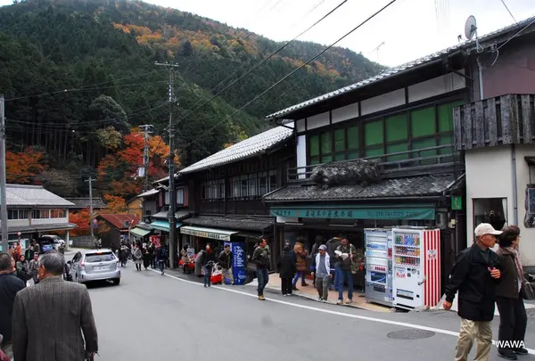 鞍馬駅付近