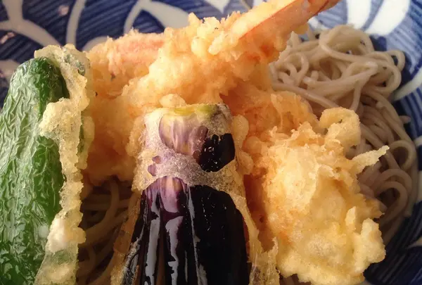 冷やし天ぷらそば