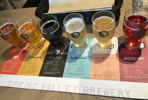 ビール呑み比べ