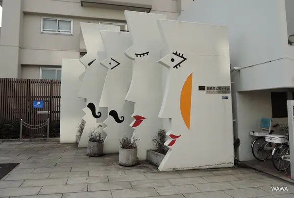 厩橋たもとのアート