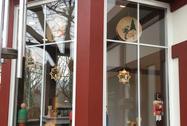 くるみ割り人形に囲まれてお茶^_^