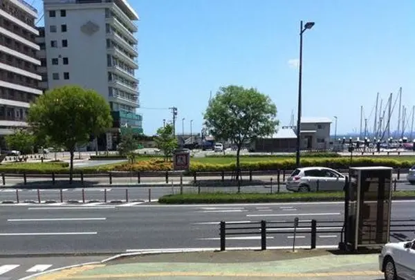 海を眺めながら、ゆったりできます。