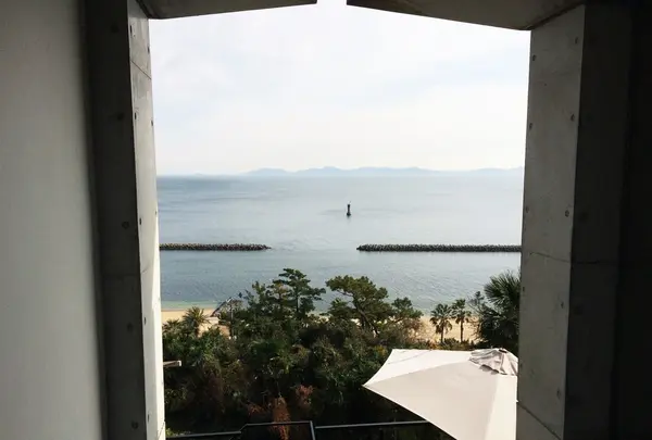 入り口から絶景スポット