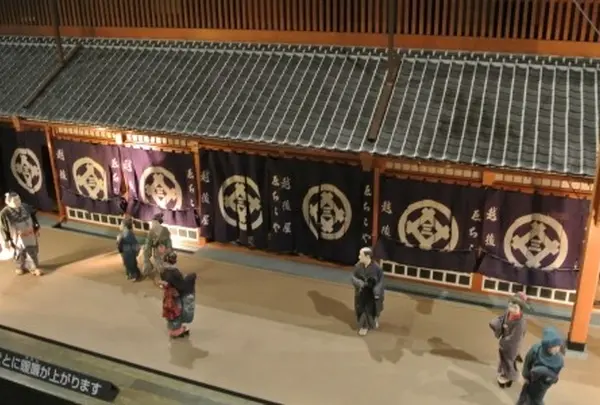 三井越後屋の模型