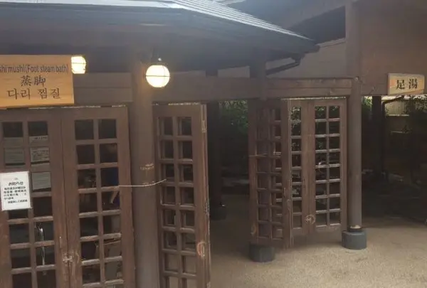 足湯むし湯