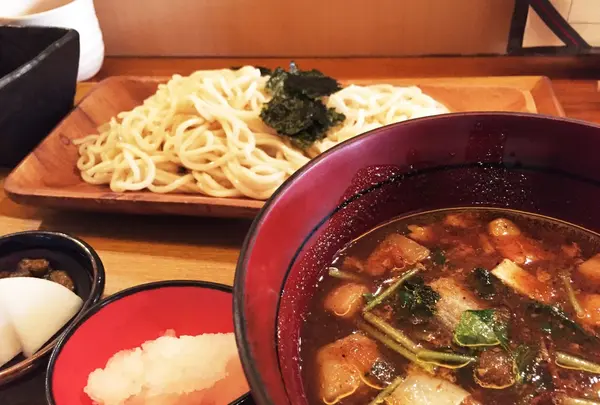 豚つけうどん