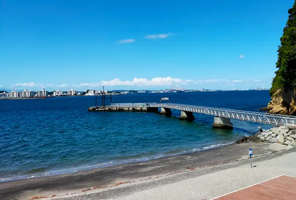 猿島の桟橋 船発着所