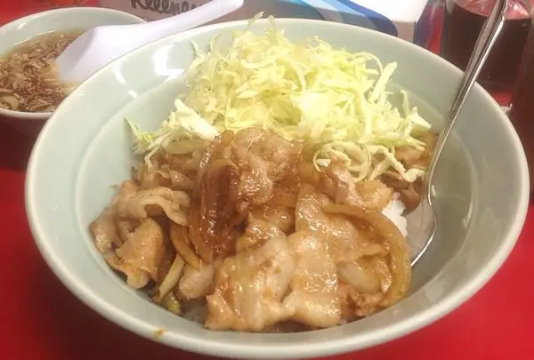 豚生姜焼き丼 ¥900
